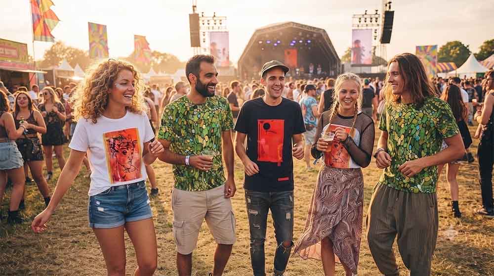 Ontdek de Magie van No106 Festival t-shirt heren in Arnhem