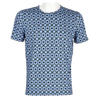 retro t shirt blue