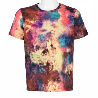 t shirt met camo print