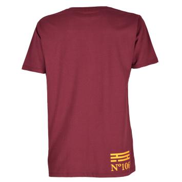 bordeaux rood t-shirt no106