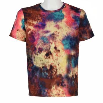 heren t shirt met print camo iron