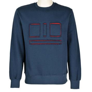 no106 sweater squares blue