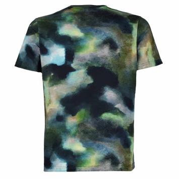 print t shirt camo copper